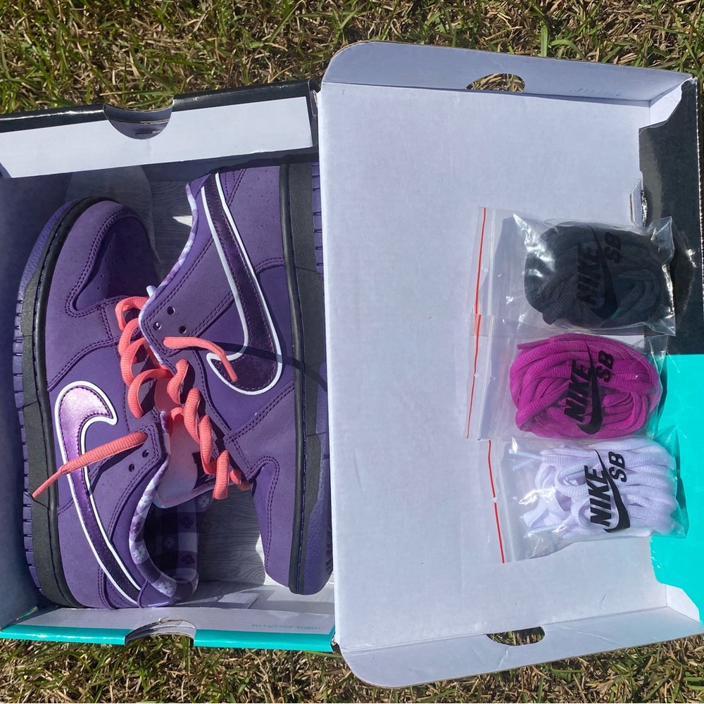 Purple Lobsters SB Dunks